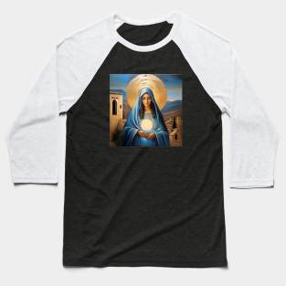 Holy Mary carrying the Light Baseball T-Shirt